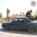 Ополченцы работают по позициям украинских врагов