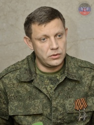 Захарченко Александр Владимирович Предс Совета мин ДНР
